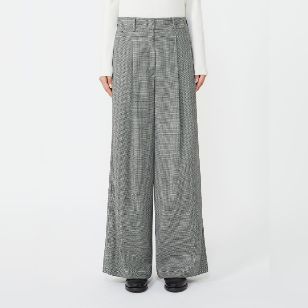 Maxmara Weekend Wool Blend Wide Leg Pants